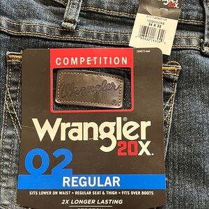 Wrangler 20X Men's Regular Fit Jeans - Blue